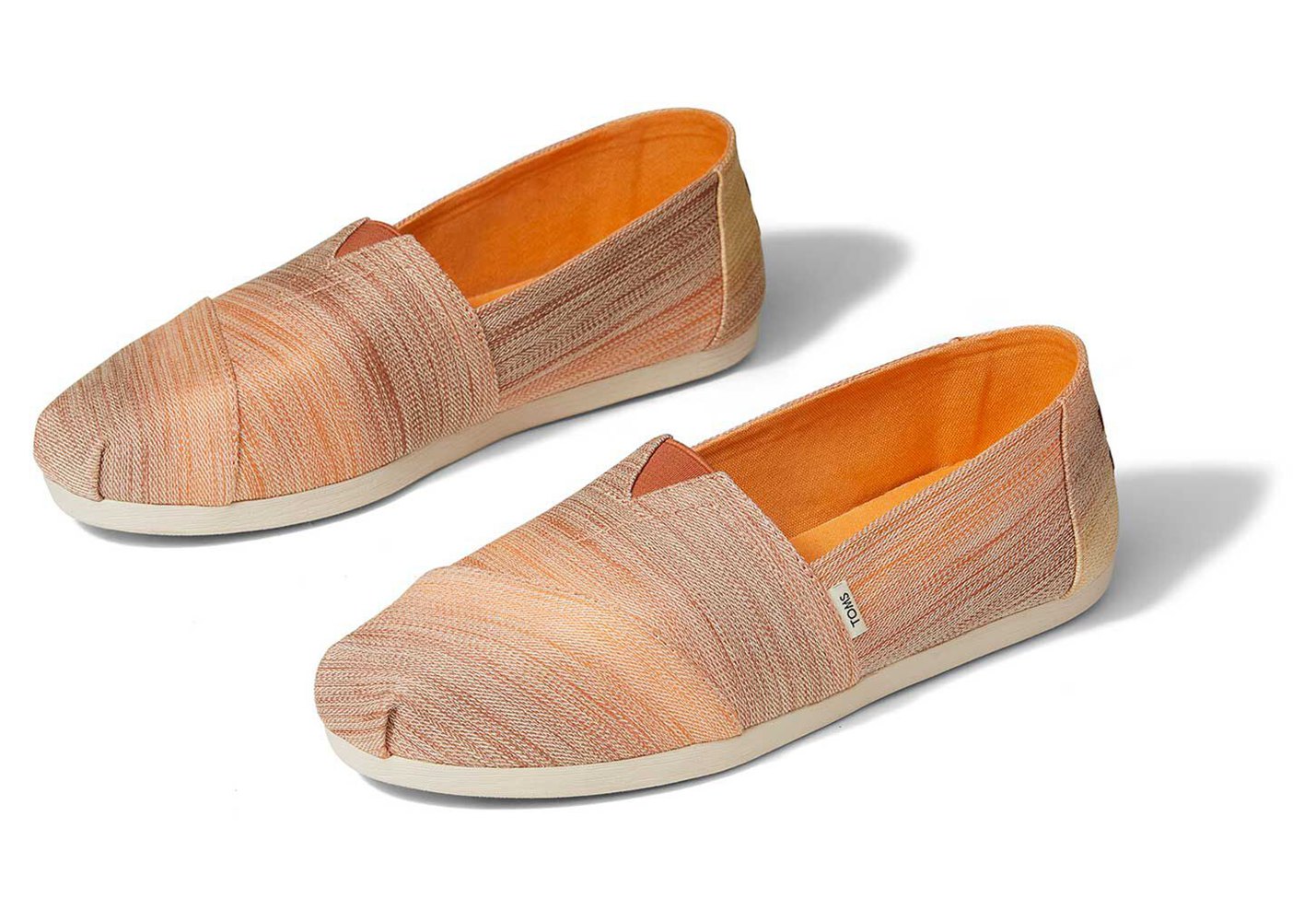 Toms Espadryle Damskie Brązowe - Alpargata Ombre Woven - 37UVCGMQZ